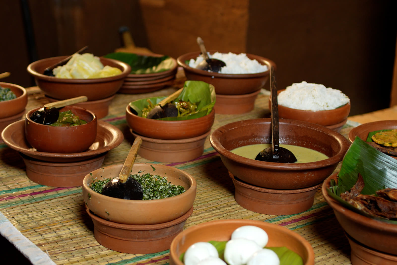 Traditional Sri Lankan village cooking